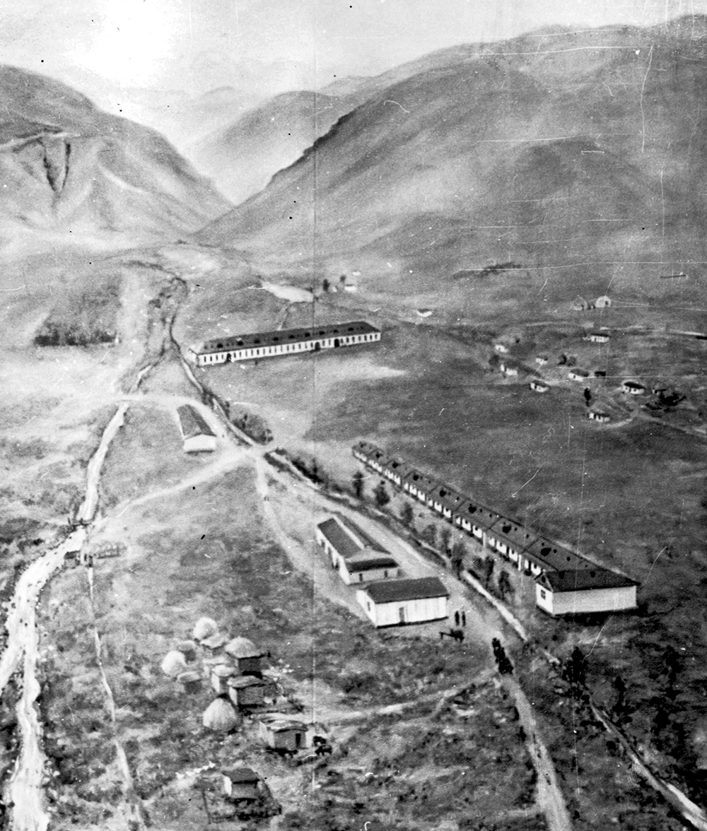 Қарғалы шатқалындағы фабрика, 1910 жыл.